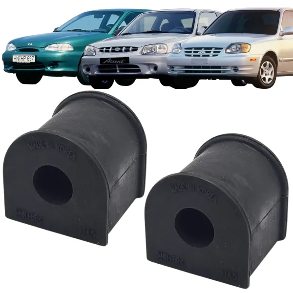 Buje de barra estabilizadora trasero para hyundai accent prime 2003 2005 1.6 g4ed - Buje De Barra Estabilizadora Traseros | ClickRepuestos
